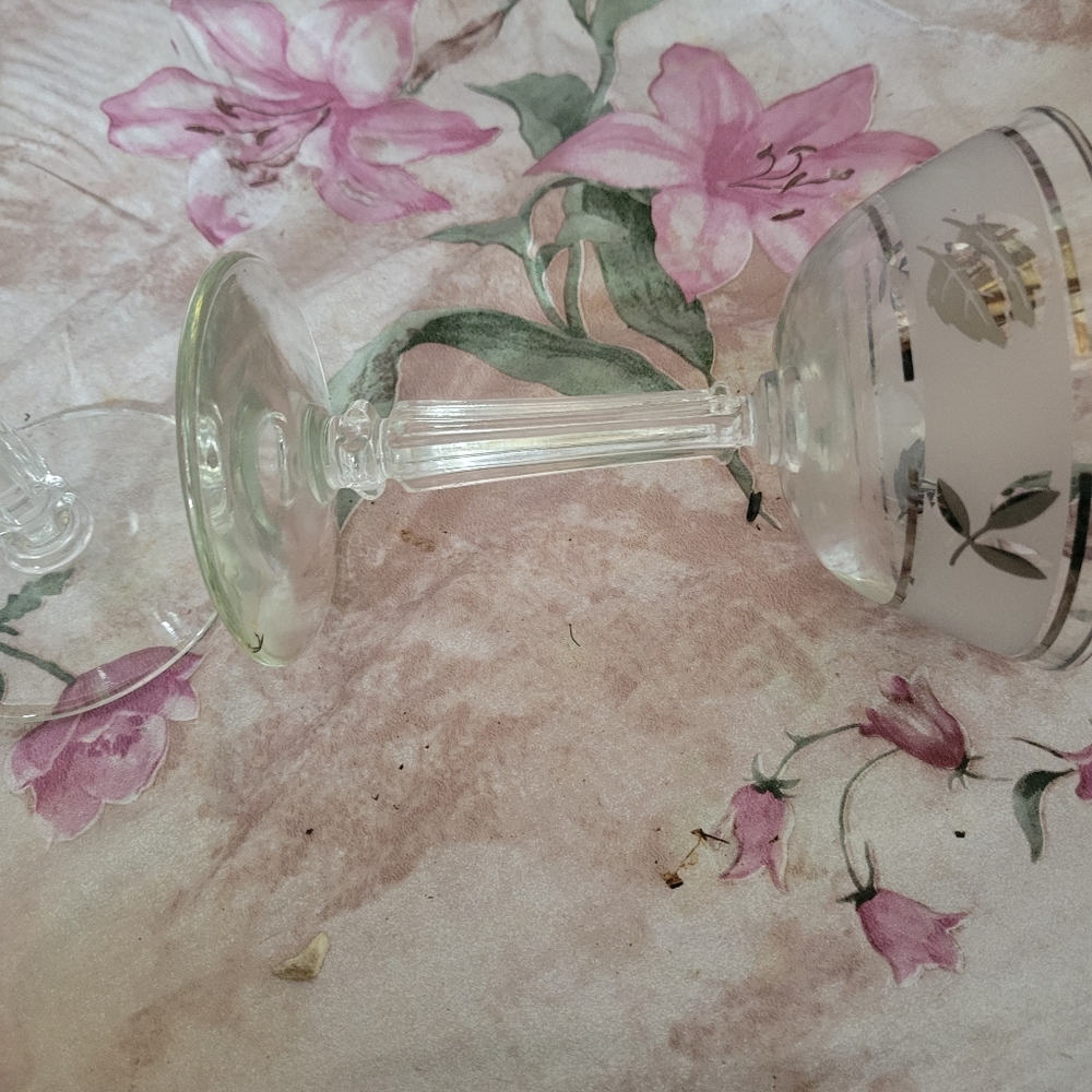 Vintage drinking glass